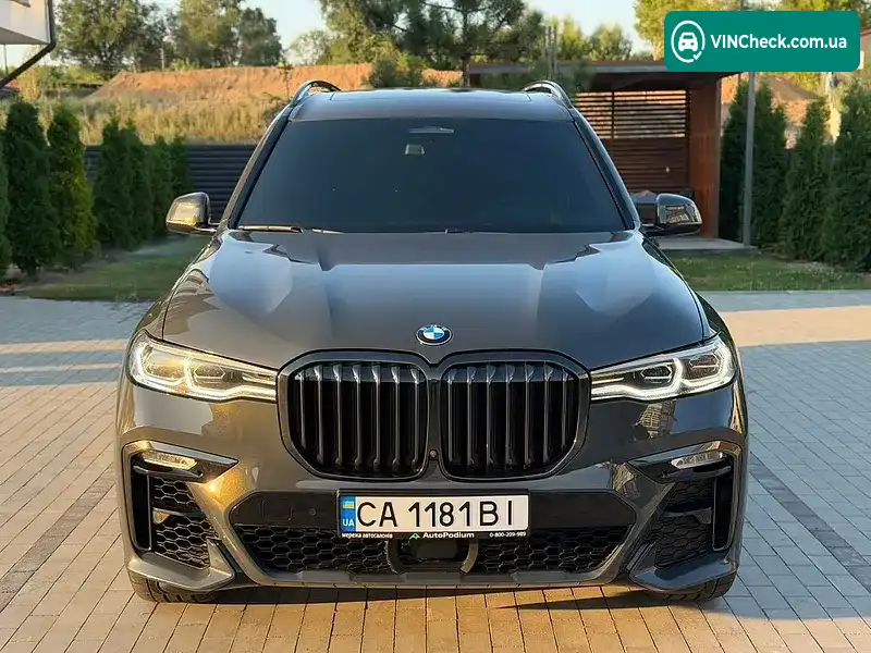 BMW X7 2021, фото з оголошення 2 з 20, VIN WBACW810809G06537