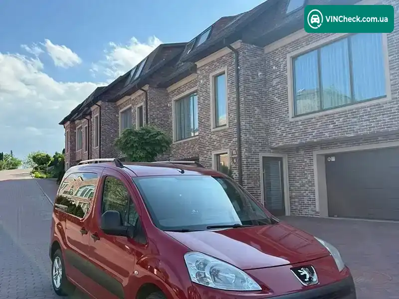 Peugeot Partner 2012, фото з оголошення 1 з 20, VIN VF37A9HN0BJ721989