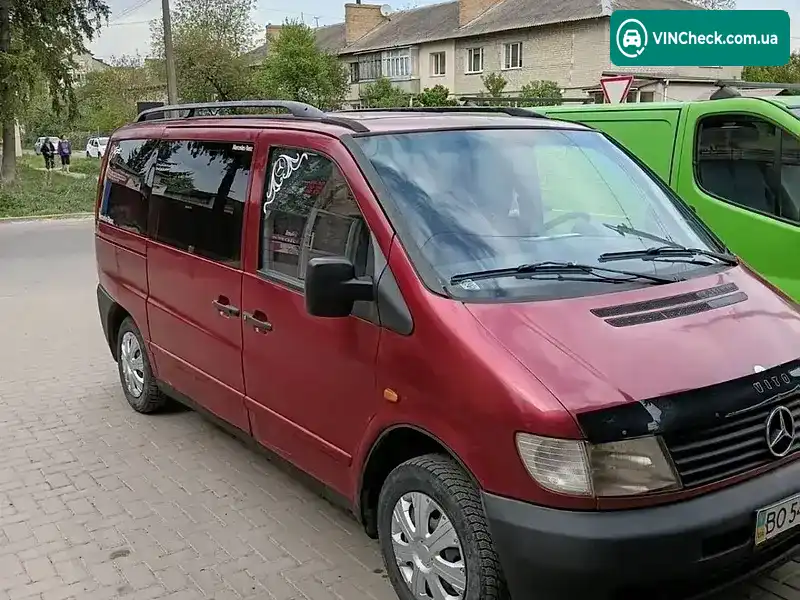 Mercedes-Benz Vito 1998, фото з оголошення 1 з 11, VIN VSA63807413087917