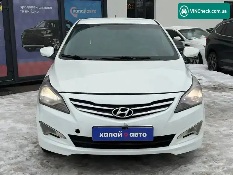 Hyundai Solaris 2016, фото з оголошення 2 з 21, VIN Z94CT41DBHR487733
