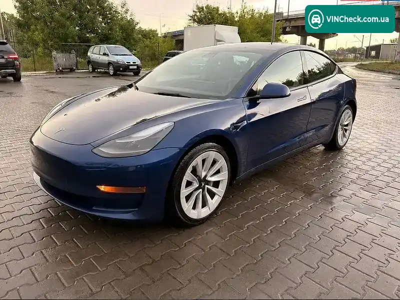 Tesla Model 3 2022, фото з оголошення 1 з 15, VIN 5YJ3E1EA1NF258073