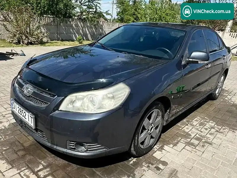 Chevrolet Epica 2007, фото з оголошення 1 з 7, VIN KL1LF69KE8B097643