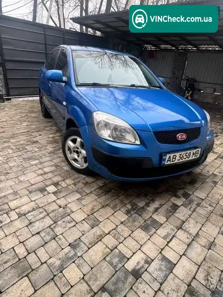 Kia Rio 2007, фото з оголошення 2 з 4, VIN KNEDE221276195528