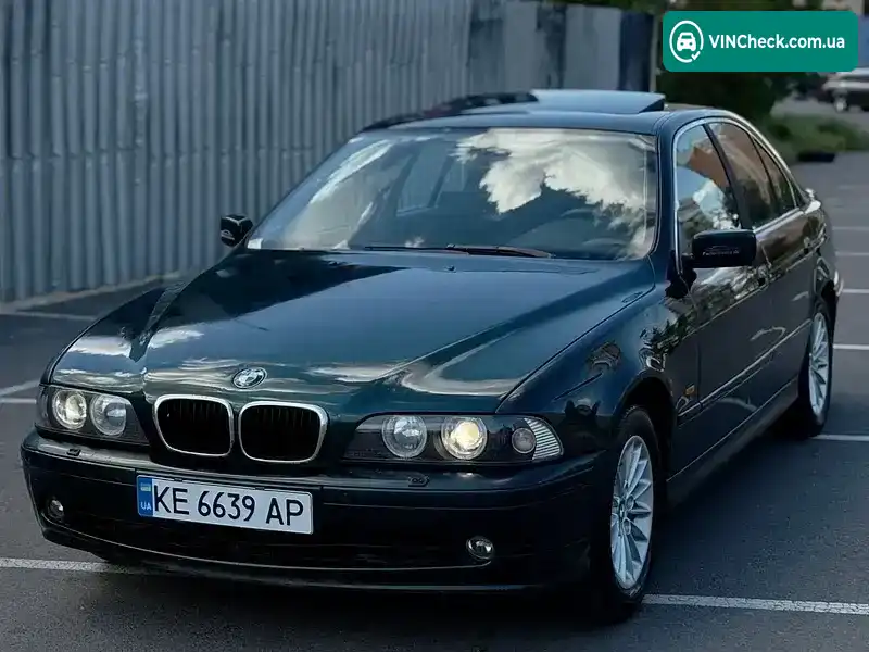 BMW 5 Series 2000, фото з оголошення 1 з 13, VIN WBADT51070CE70321