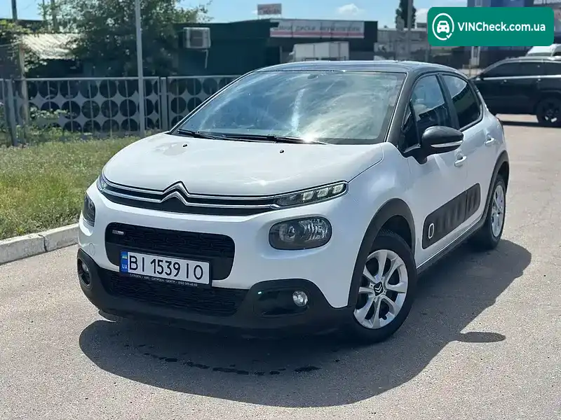Citroen C3 2017, фото з оголошення 1 з 12, VIN VF7SXHMZ6HT655504