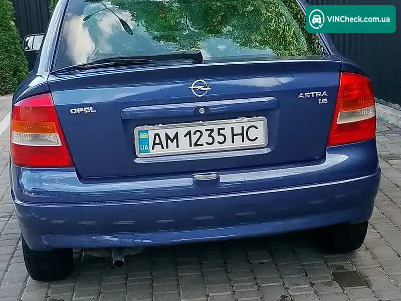 Opel Astra 2001, фото з оголошення 2 з 6, VIN W0L0TGF4828025029