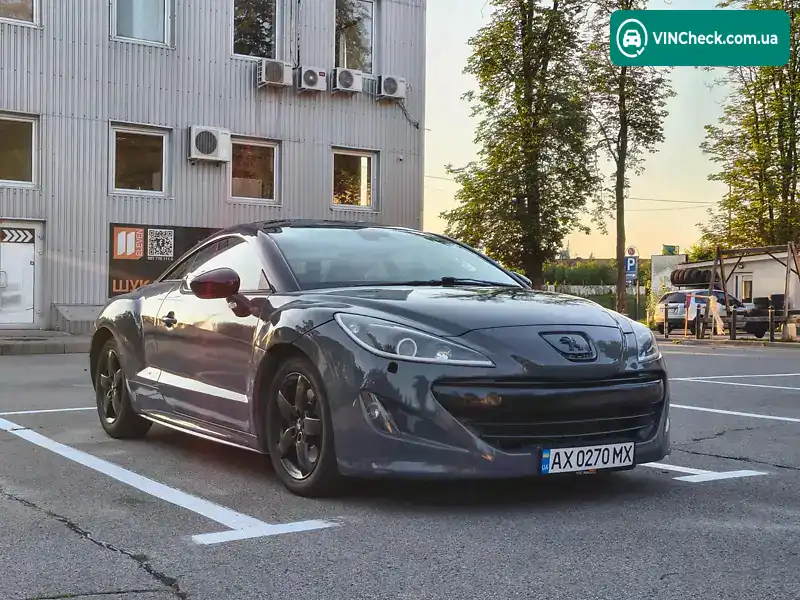 Peugeot RCZ 2011, фото з оголошення 1 з 19, VIN VF34J5FU8BP014025