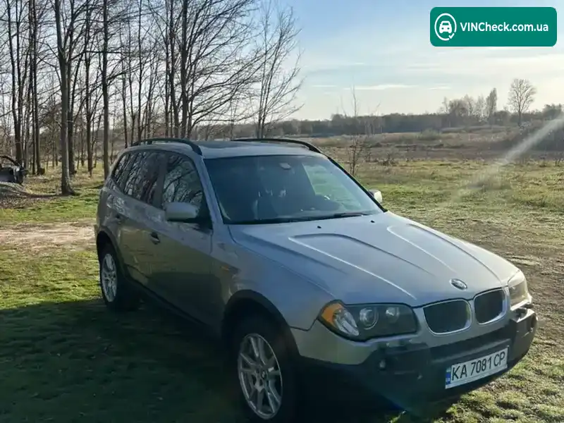 BMW X3 2004, фото з оголошення 1 з 9, VIN WBAPB51060WB49840