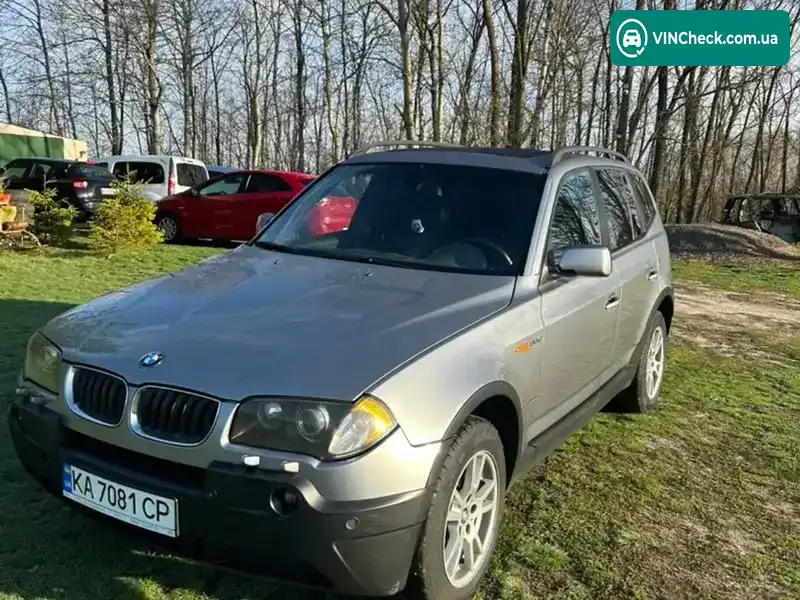 BMW X3 2004, фото з оголошення 2 з 9, VIN WBAPB51060WB49840