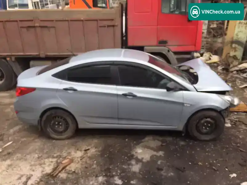 Hyundai Accent 2012, фото з оголошення 2 з 20, VIN Z94CT41CACR100766