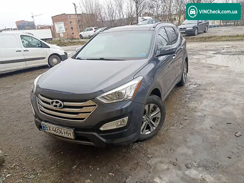 Hyundai Santa FE 2015, фото з оголошення 1 з 16, VIN 5XYZU3LB5GG309347