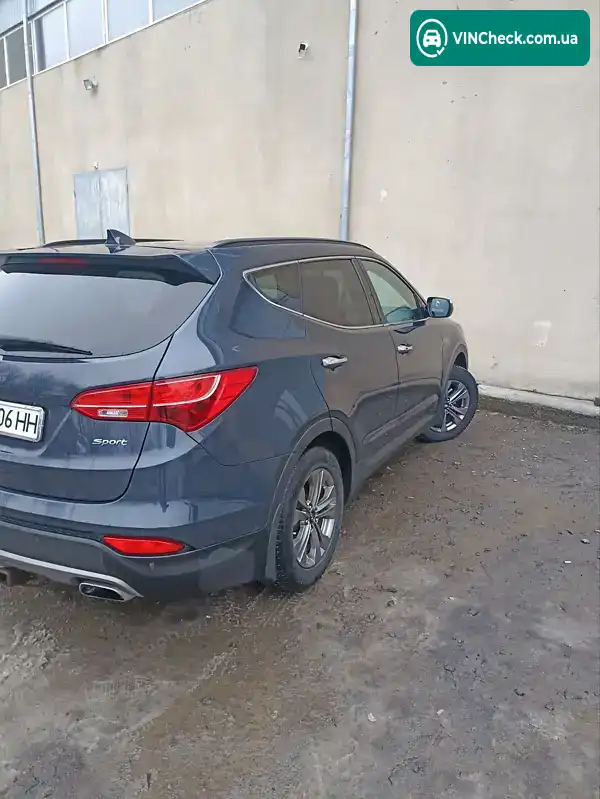 Hyundai Santa FE 2015, фото з оголошення 2 з 16, VIN 5XYZU3LB5GG309347
