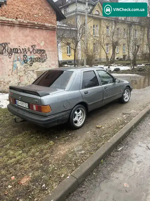 Ford Sierra 1989, фото з оголошення 2 з 8, VIN WF0FXXGBBFKU58108