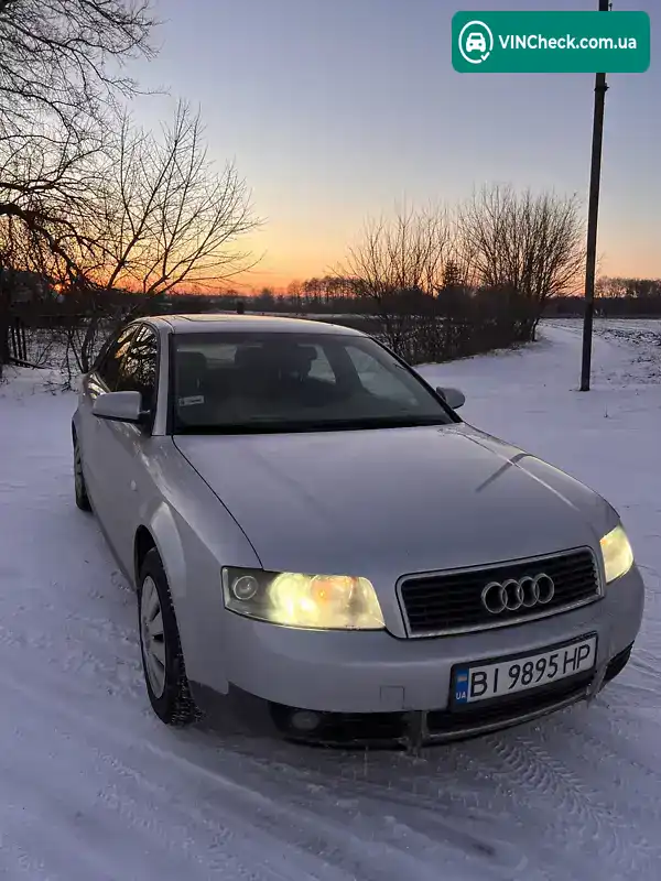 Audi A4 2002, фото з оголошення 1 з 11, VIN WAUZZZ8E73A135523