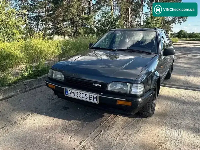 Mazda 323 1988, фото з оголошення 1 з 12, VIN JMZBF14J200480371