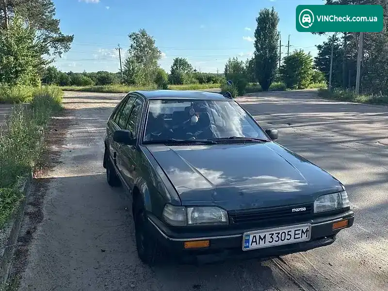 Mazda 323 1988, фото з оголошення 2 з 12, VIN JMZBF14J200480371