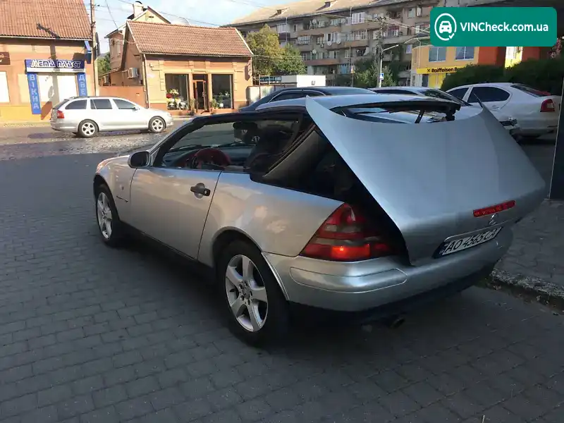 Mercedes-Benz SLK-Class 1998, фото з оголошення 1 з 10, VIN WDB1704471F057246