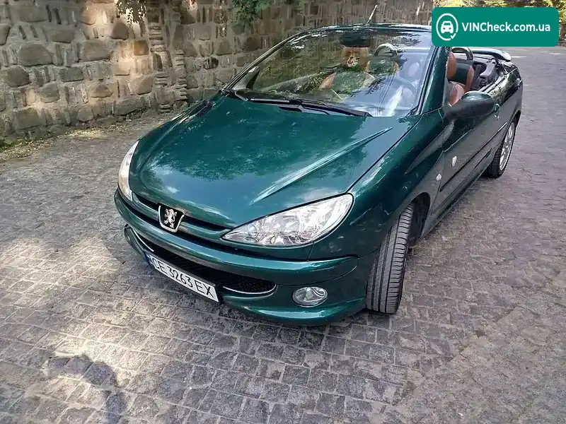 Peugeot 206 2003, фото з оголошення 2 з 20, VIN VF32DNFUR43393565
