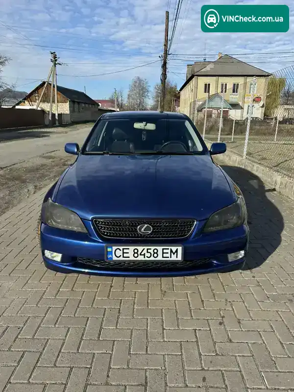 Lexus IS 2002, фото з оголошення 1 з 9, VIN JTHED192920044648