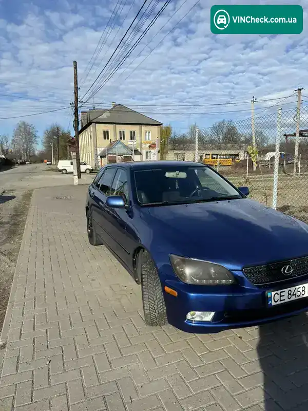 Lexus IS 2002, фото з оголошення 2 з 9, VIN JTHED192920044648
