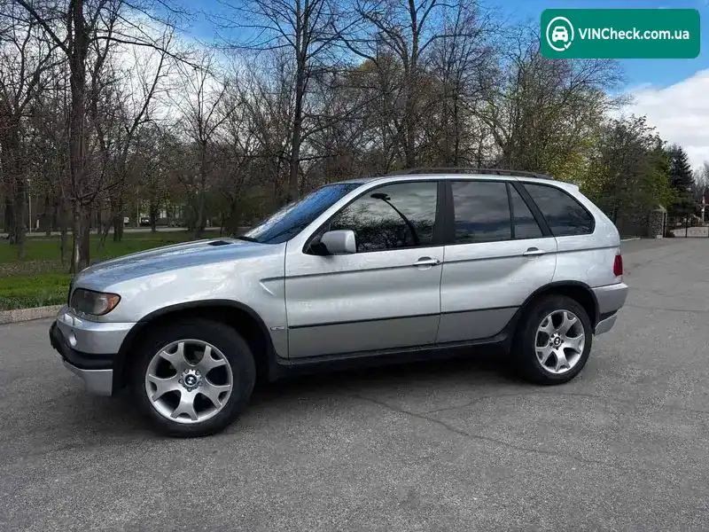 BMW X5 2003, фото з оголошення 2 з 21, VIN 5UXFA53583LV87738