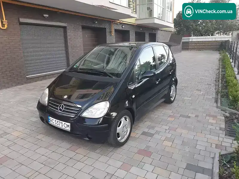 Mercedes-Benz A-Class 2000, фото з оголошення 1 з 9, VIN WDB1680331J387083