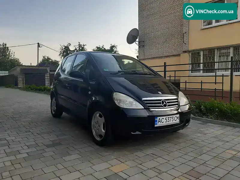 Mercedes-Benz A-Class 2000, фото з оголошення 2 з 9, VIN WDB1680331J387083