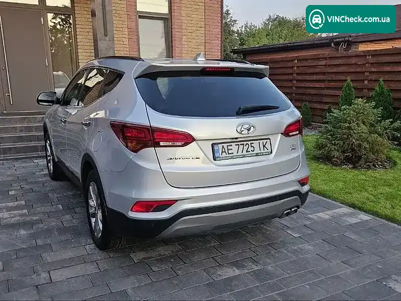 Hyundai Santa FE 2017, фото з оголошення 2 з 9, VIN KMHST81XDHU807730