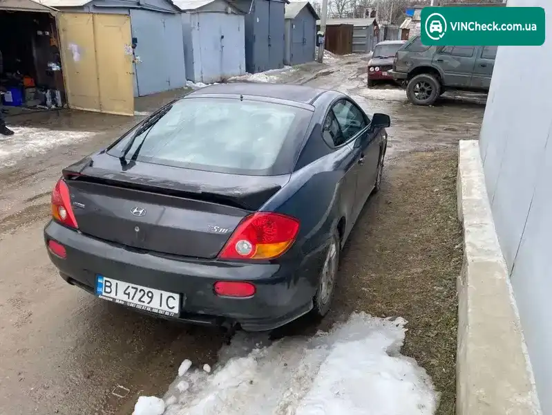 Hyundai Coupe 2003, фото з оголошення 2 з 21, VIN KMHHN61BP3U086504