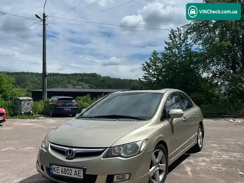 Honda Civic 2008, фото з оголошення 1 з 10, VIN NLAFD75708W060479