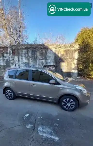 Nissan Note 2009, фото з оголошення 2 з 20, VIN SJNFCAE11U2025164