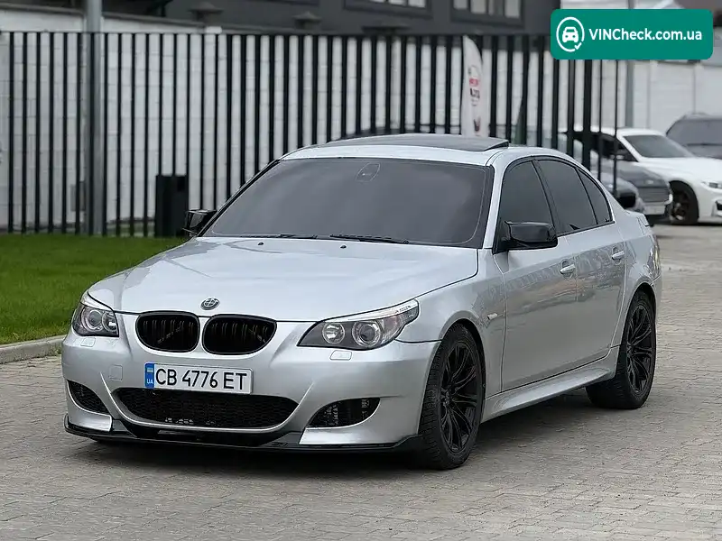 BMW 5 Series 2006, фото з оголошення 2 з 19, VIN WBANC51030CN41046