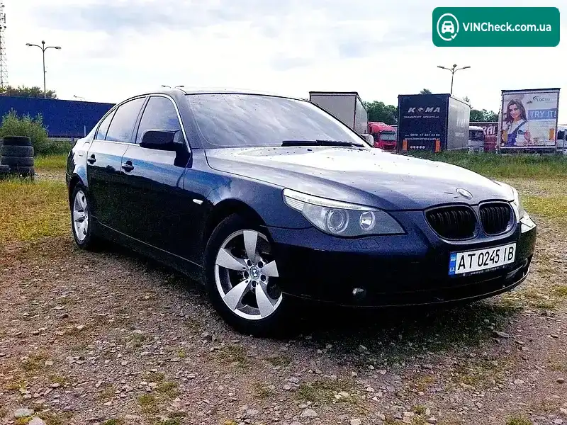 BMW 5 Series 2006, фото з оголошення 1 з 16, VIN WBANE31010B929798