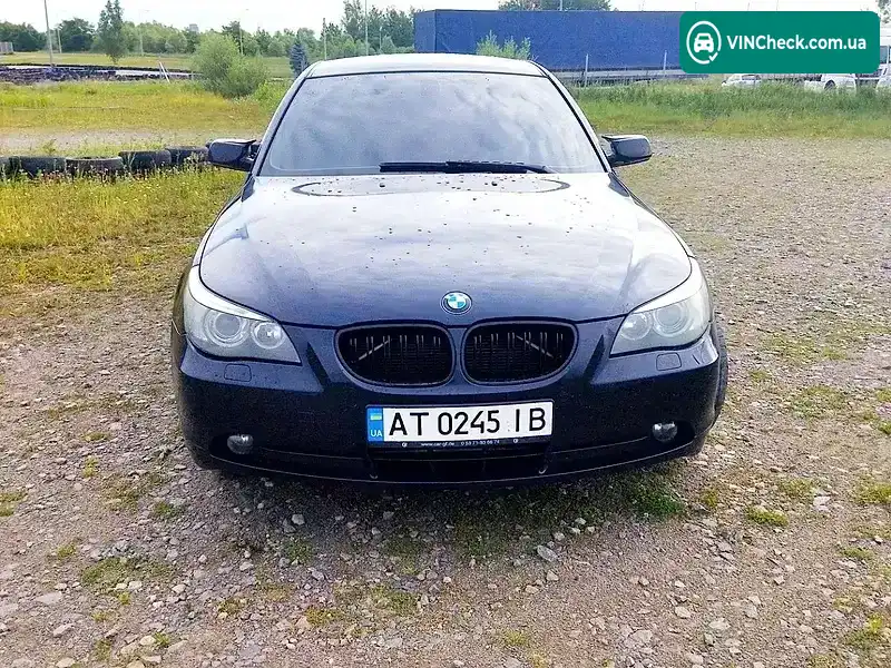 BMW 5 Series 2006, фото з оголошення 2 з 16, VIN WBANE31010B929798