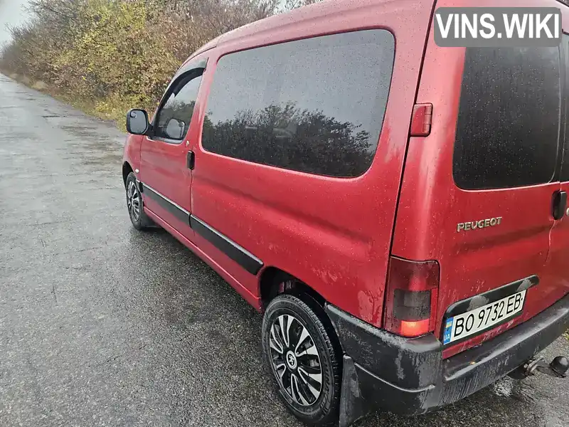 Peugeot Partner 2002, фото з оголошення 2 з 13, VIN VF3GBWJYB96005677