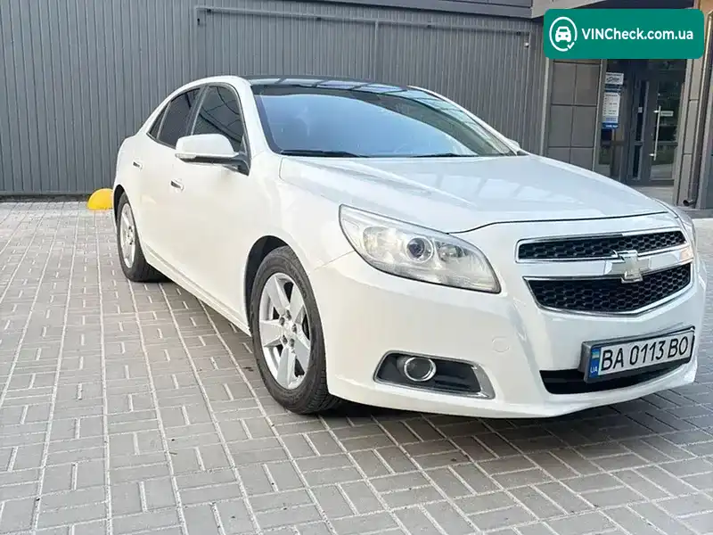 Chevrolet Malibu 2012, фото з оголошення 2 з 12, VIN KL1GF69U9CB048237