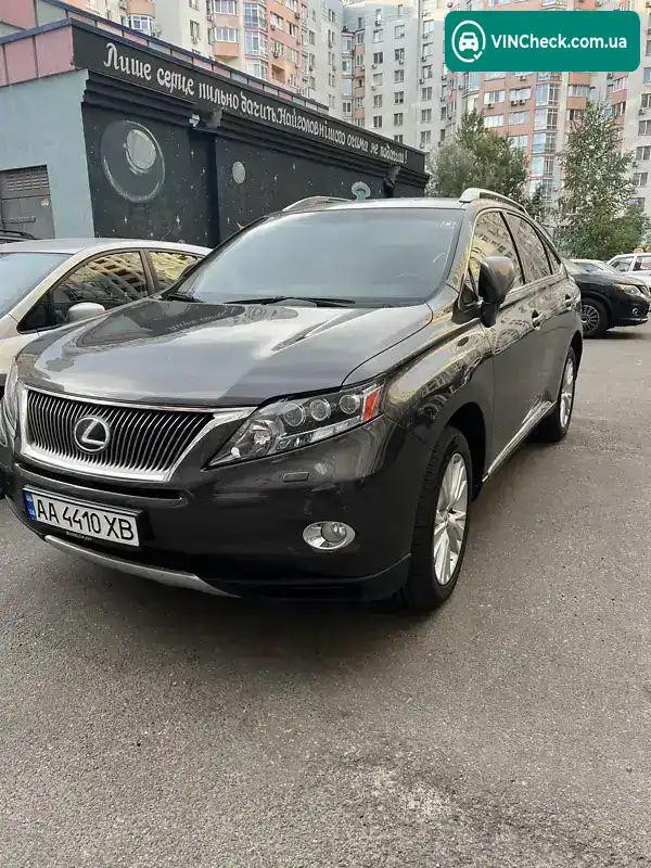 Lexus RX 2010, фото з оголошення 2 з 7, VIN JTJBC11A502412560