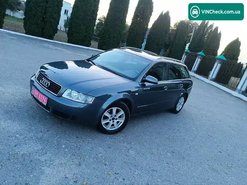 Audi A4 2002, фото з оголошення 1 з 20, VIN WAUZZZ8E82A290516