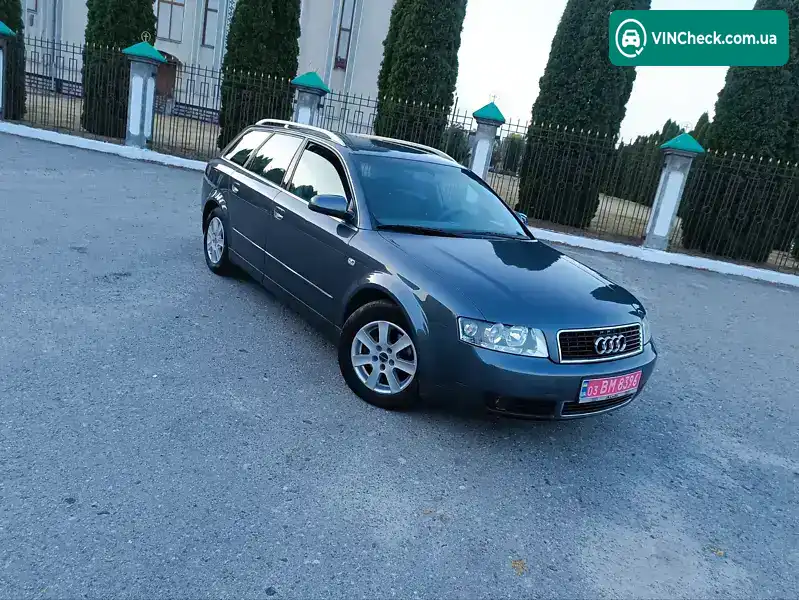 Audi A4 2002, фото з оголошення 2 з 20, VIN WAUZZZ8E82A290516