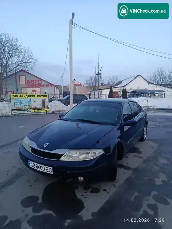 Renault Laguna 2003, фото з оголошення 1 з 10, VIN VF1BGRG0630144487