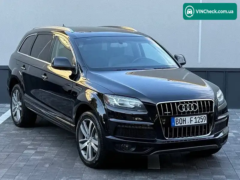 Audi Q7 2013, фото з оголошення 2 з 20, VIN WA1LMAFE8DD003019