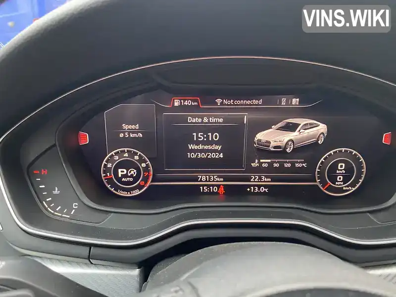 Audi A5 2018, фото з оголошення 2 з 10, VIN WAUBNCF5XJA134697