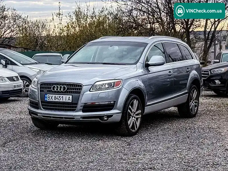 Audi Q7 2007, фото з оголошення 1 з 21, VIN WA1BV74L97D078121