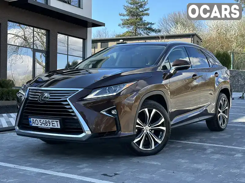 Lexus RX 2017, фото з оголошення 1 з 21, VIN 2T2BZMCA2HC102021
