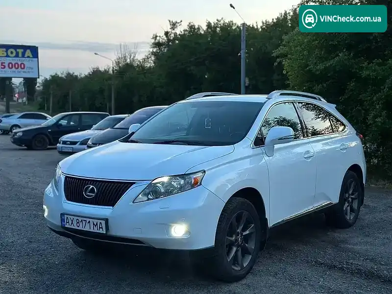 Lexus RX 2011, фото з оголошення 1 з 14, VIN JTJBK11A702434191