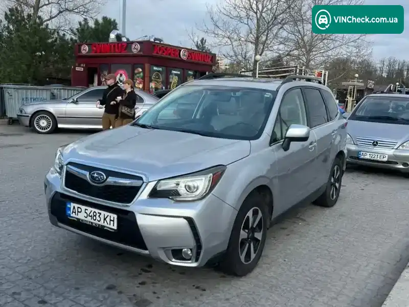 Subaru Forester 2017, фото з оголошення 1 з 8, VIN JF2SJARC4JH403203