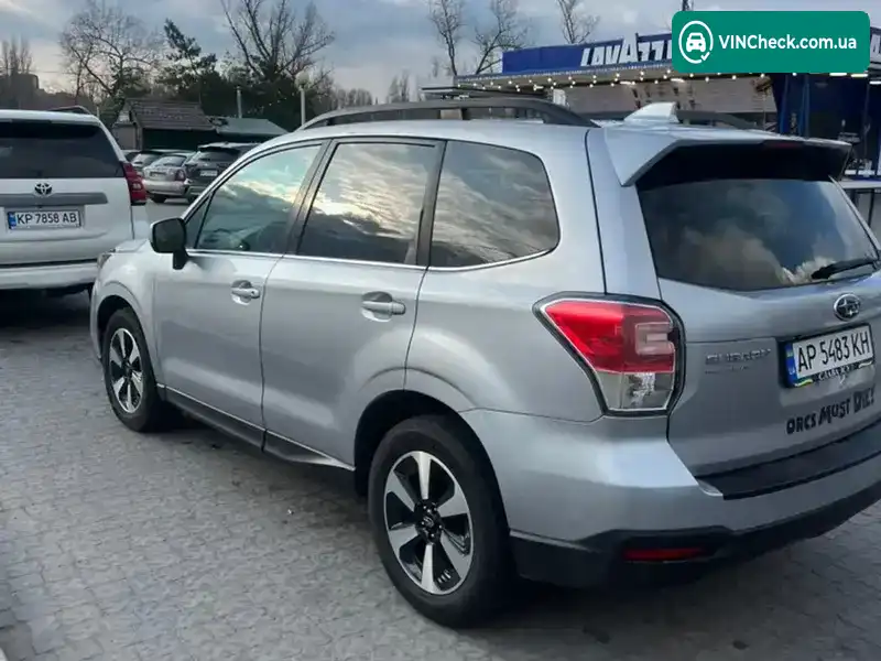 Subaru Forester 2017, фото з оголошення 2 з 8, VIN JF2SJARC4JH403203
