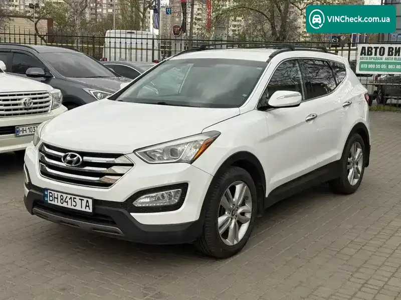 Hyundai Santa FE 2014, фото з оголошення 1 з 21, VIN 5XYZU3LA0EG162701