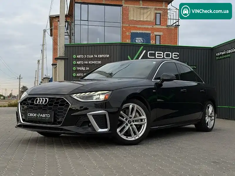 Audi A4 2022, фото з оголошення 1 з 20, VIN WAUEAAF42PN002121