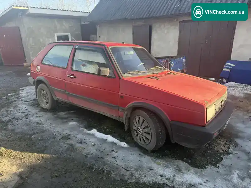 Volkswagen Golf 1990, фото з оголошення 1 з 14, VIN WVWZZZ1GZMB004493